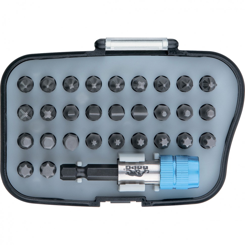 Набор бит с адаптером, 30 шт Барс (13314)