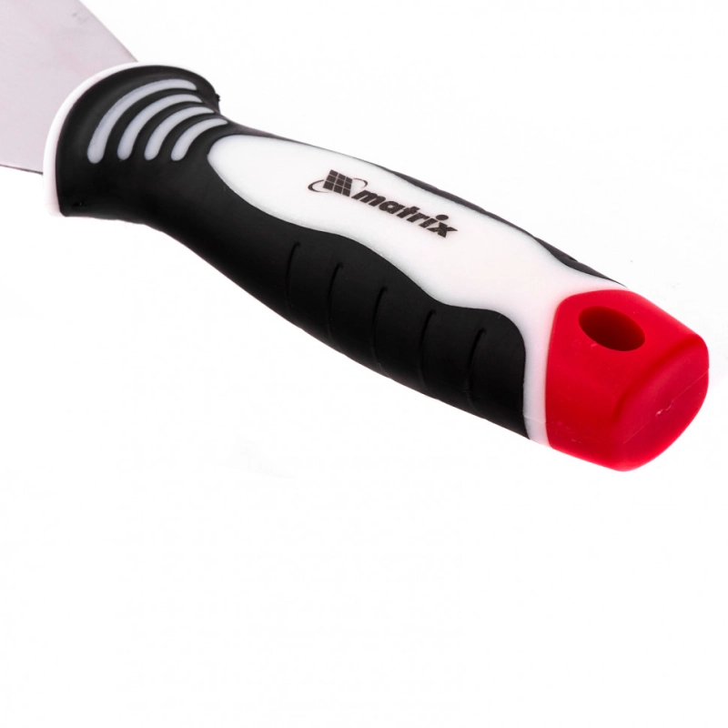 Шпательная лопатка из нержавеющей стали, 60 мм, трехкомпонентная ручка Matrix (85533)