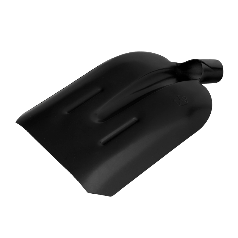 Лопата совковая, 230х280 мм, ребра жесткости, без черенка, (61420)