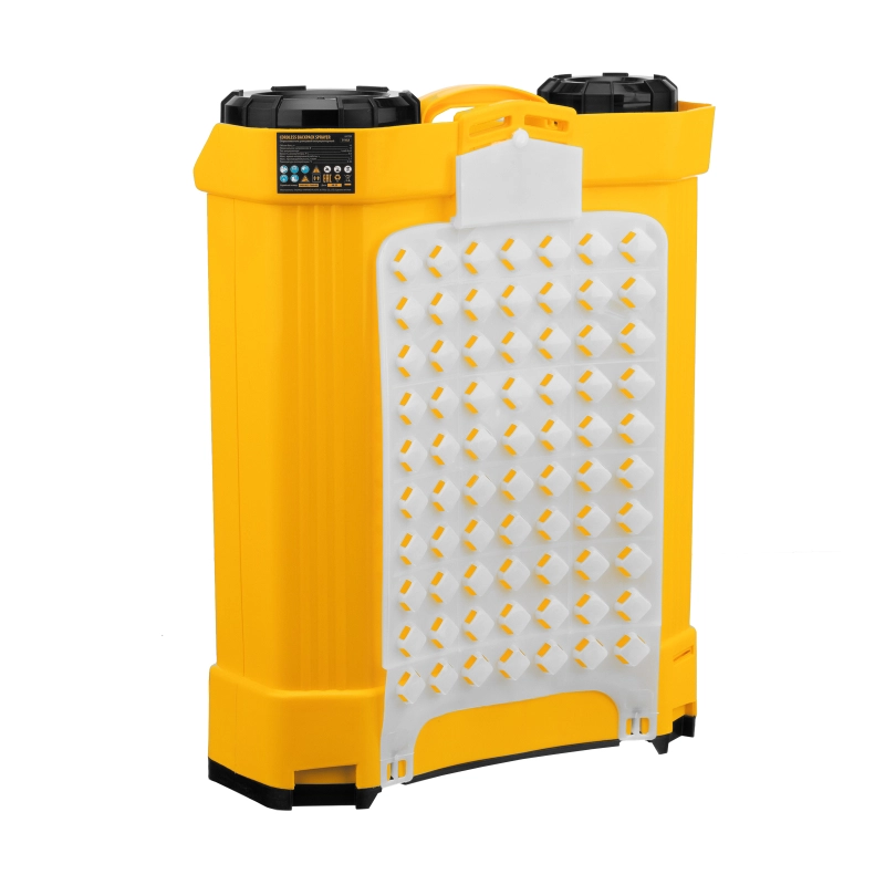 Опрыскиватель ранцевый аккумуляторный D-16LA, 16 л, 12 В, 8 Ач Denzel (64789)