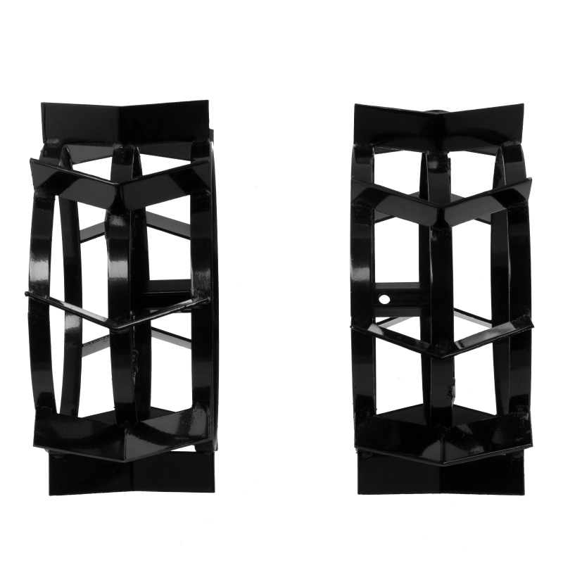 Грунтозацепы 380/160 мм, посадка шест. 23 мм, комплект 2 шт Denzel (59901)