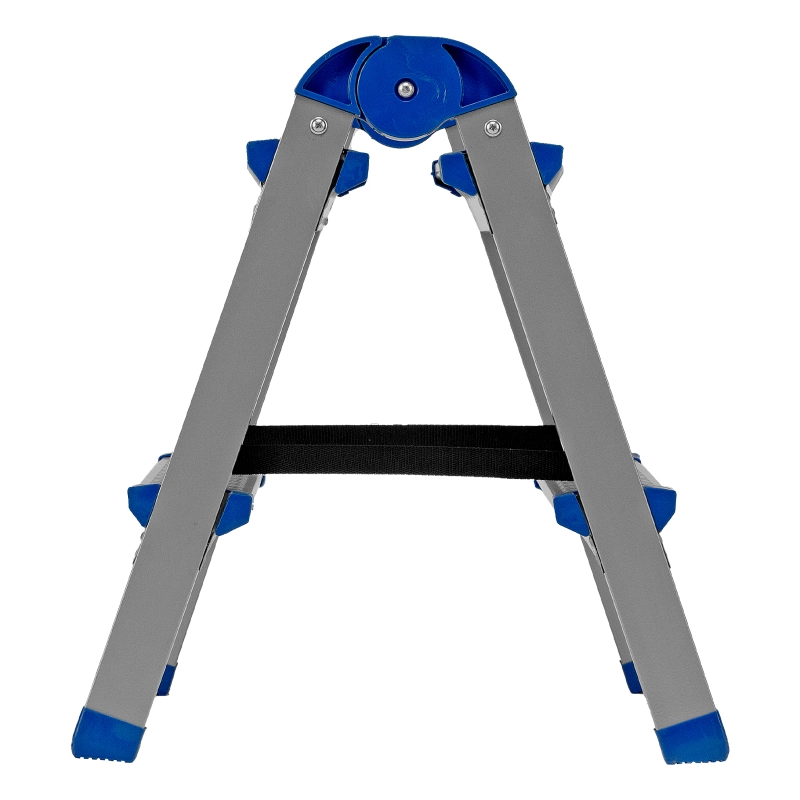 Стремянка двухсторонняя 2 ступени, сталь профиль, стальные ступени, Сибртех (97982)