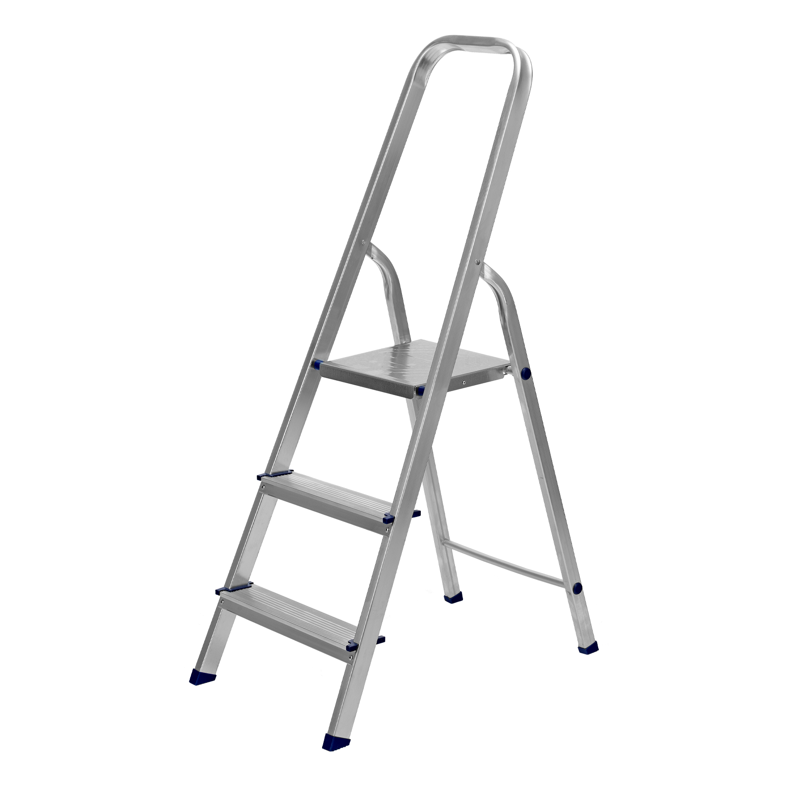 Стремянка, 3 ступени, алюминиевая, Сибртех (97713)