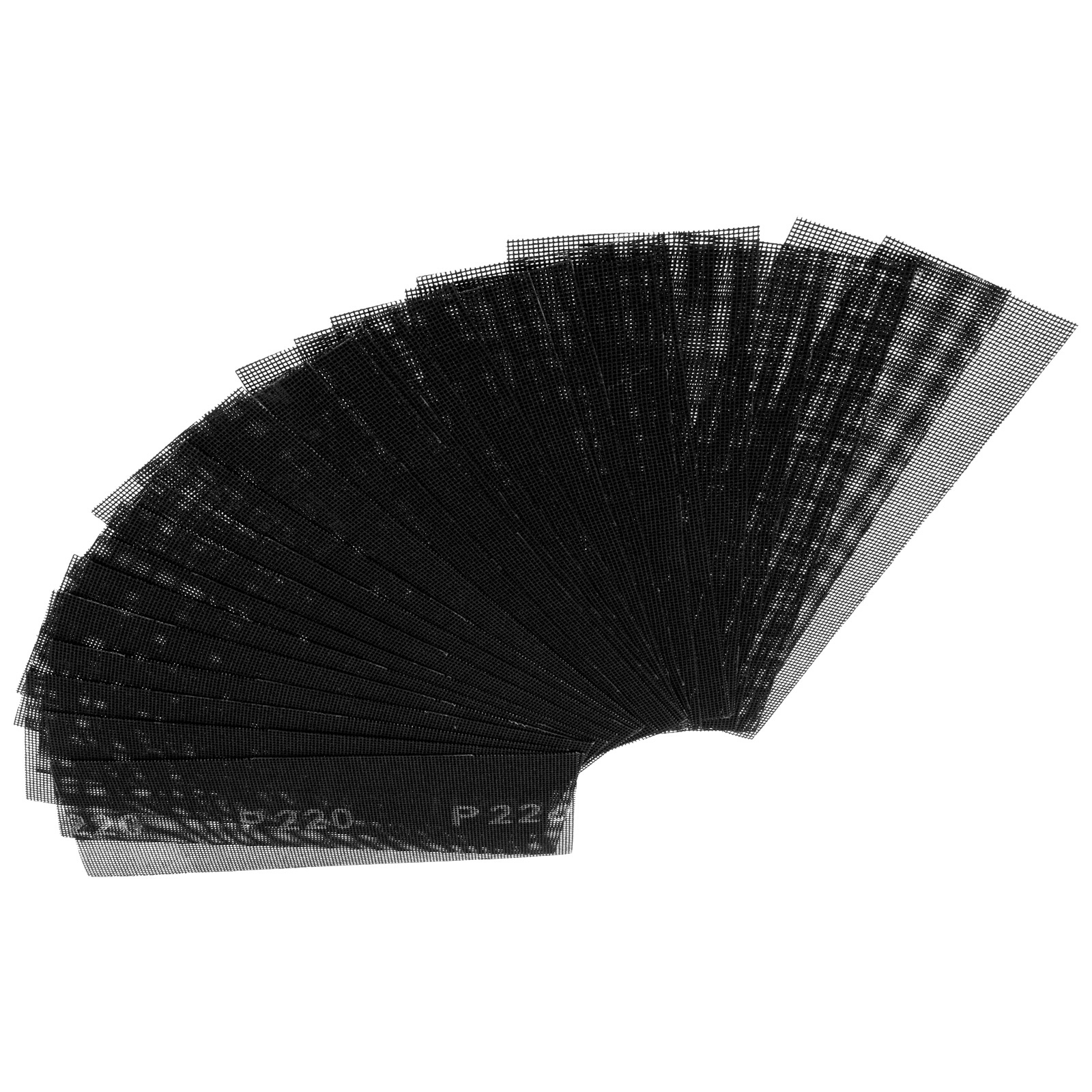 Сетка абразивная, P 220, 106 х 280 мм, 25 шт Matrix (75180)