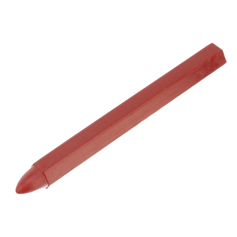 Мелки разметочные восковые красные, 120 мм, коробка 6 шт Matrix (84818)