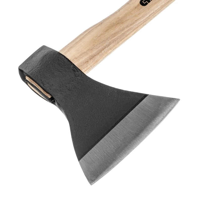 Топор ТП11-08, 800 г, в сборе, кованый, деревянное топорище Сибртех (21619)