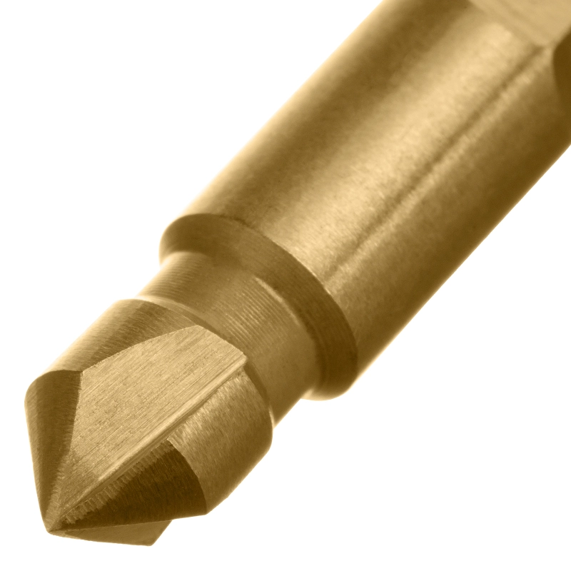Зенковка конусная под М3, HSS, по металлу, 6-гранный хвостовик Denzel (72301)