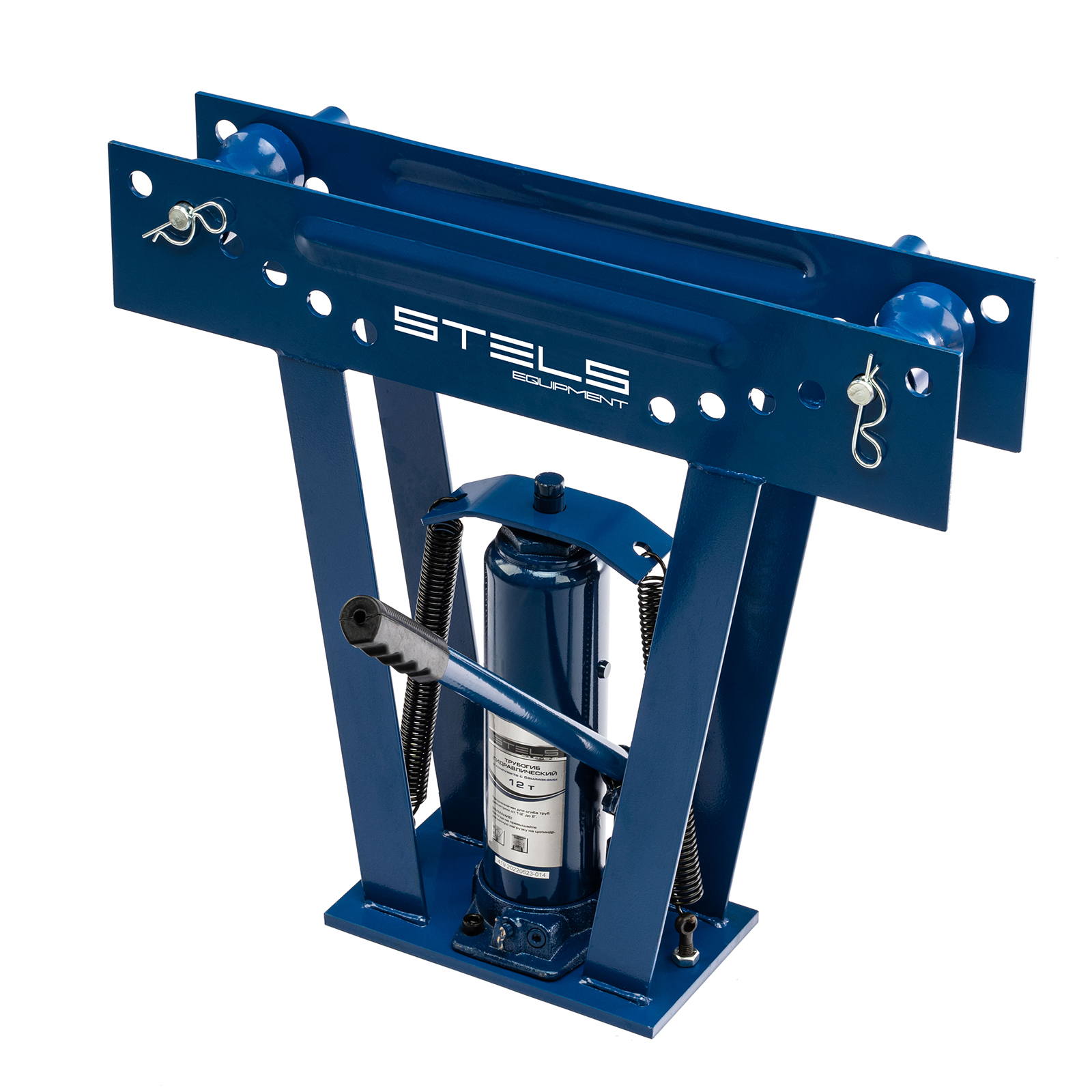 Трубогиб гидравлический, 1/2-2", 12 т, в комплекте с башмаками Stels (18116)
