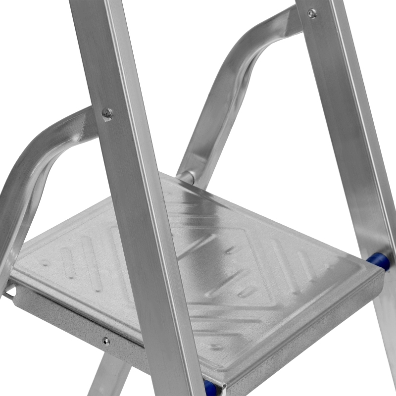 Стремянка, 3 ступени, алюминиевая, Сибртех (97713)