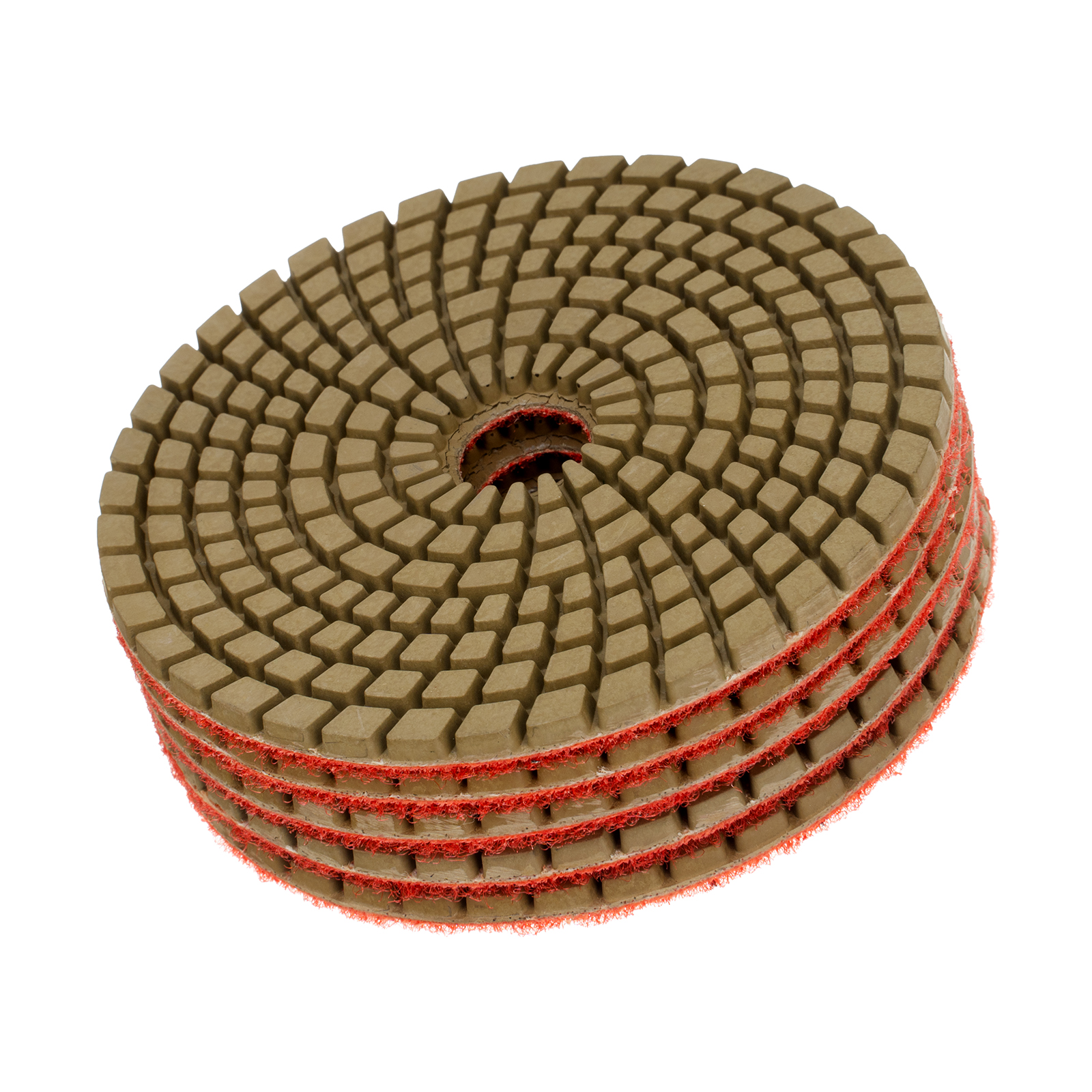 Алмазный гибкий шлифовальный круг, 100 мм, P3000, мокрое шлифование, 5 шт. Matrix (73513)