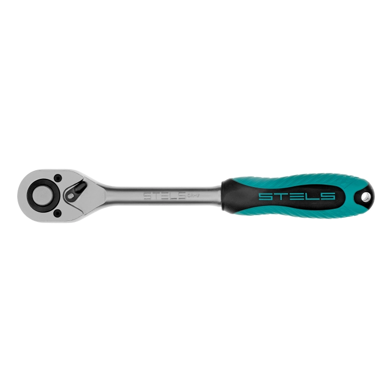 Набор торцевых головок с трещоткой, 1/2" и 1/4", 68 предметов Stels (13576)