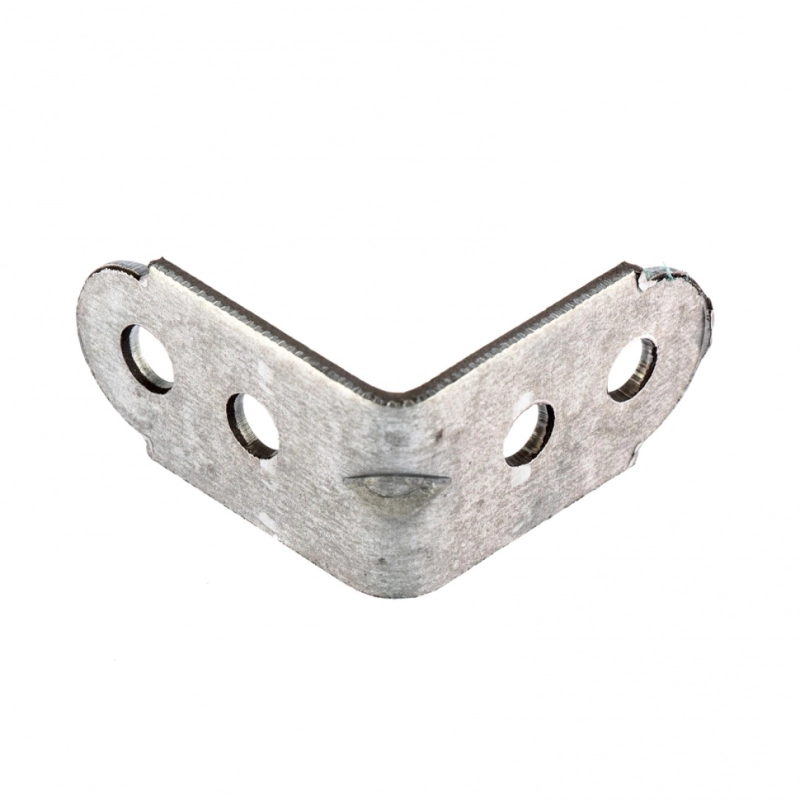 Уголок мебельный усиленный, 2 мм, 30 х 30 х 16 мм, цинк Сибртех (46513)