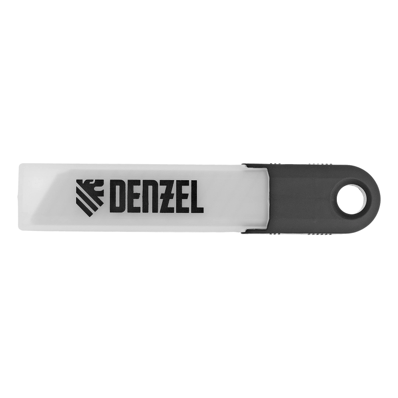 Лезвия, 18 мм, сталь SK5 - 0,5 мм, многосегментные, 10 штук Denzel (79304)