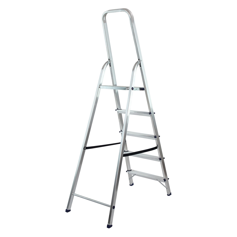 Стремянка усиленная, 5 ступеней, алюминиевая, MTX (9771477)