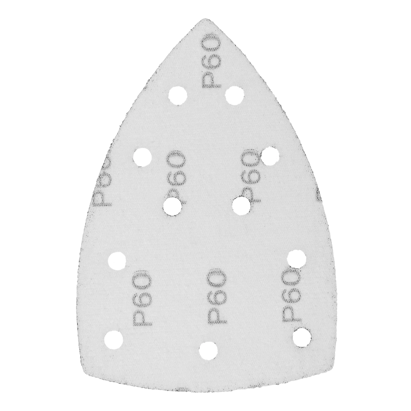 Треугольник абразивный на ворc. подложке под "липучку", перф., P 60, 150х150х100 мм, 5 шт. Denzel (738587)