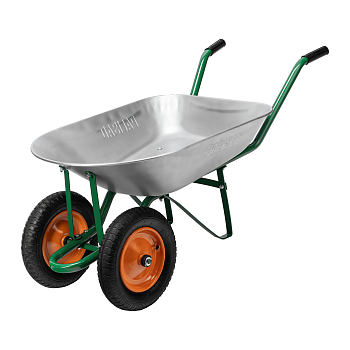 Тачка садовая, 2-х колесная, грузоподъемность 170 кг, объем 78 л Palisad (689223)