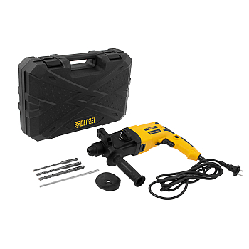 Перфоратор электрический RHH-600-22, SDS-plus, 600 Вт, 2,5 Дж, 2 реж. Denzel (26602)