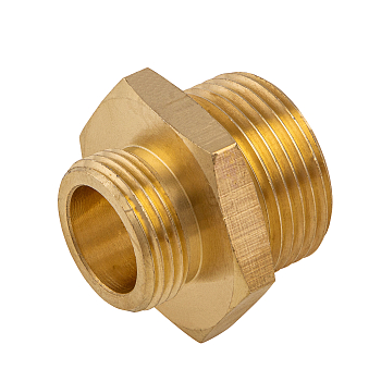 Переходник с наружной резьбой G3/4"-G1" Denzel (97273)