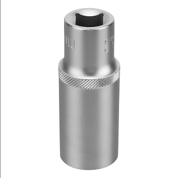 Головка торцевая удлиненная, 22 мм, шестигранная, CrV, под квадрат 1/2 Stels (13851)