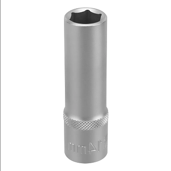 Головка торцевая удлиненная, 14 мм, шестигранная, CrV, под квадрат 1/2 Stels (13847)