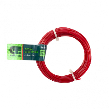 Леска для триммера квадратная, 1.6 мм х 15 м, Сибртех (961535)