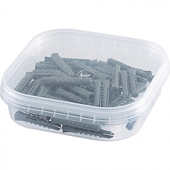 Дюбель, 8 x 40 мм, "Ус" распорный полипропиленовый, 1000 шт Сибртех (46016)