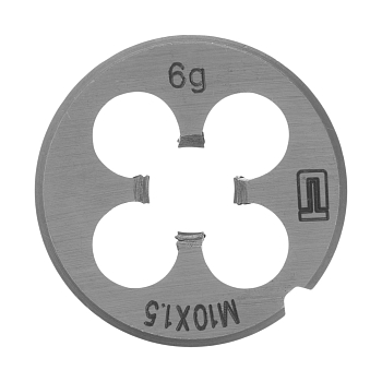 Плашка М10 х 1.5 мм Сибртех (77027)
